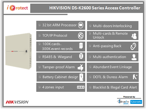 HIKVISION DS-K2600 Series Access Controller